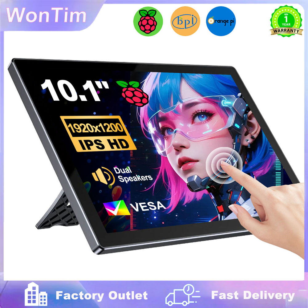 Monitor de 10.1 Polegadas para - Raspberry Pi 10.1 Inch Capacitive Touch Screen Ips avaliação e preço
