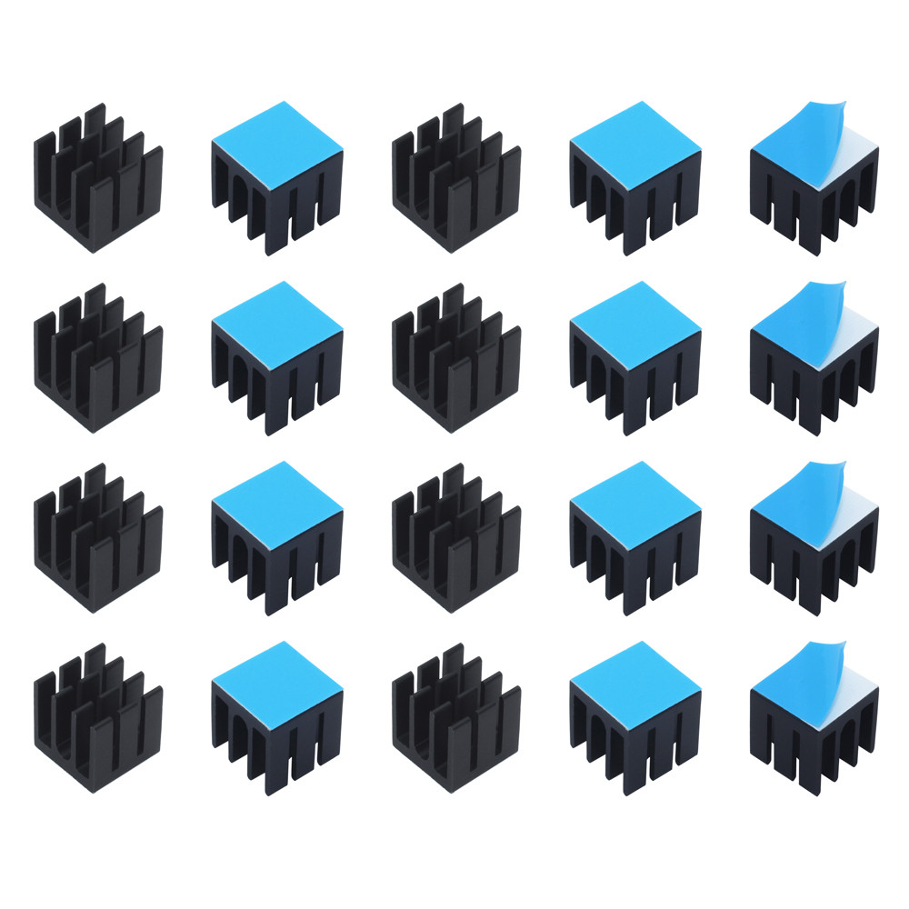 12x12x12mm 50 peças dissipador - Raspberry Pi Water Cooling Kit avaliação e preço